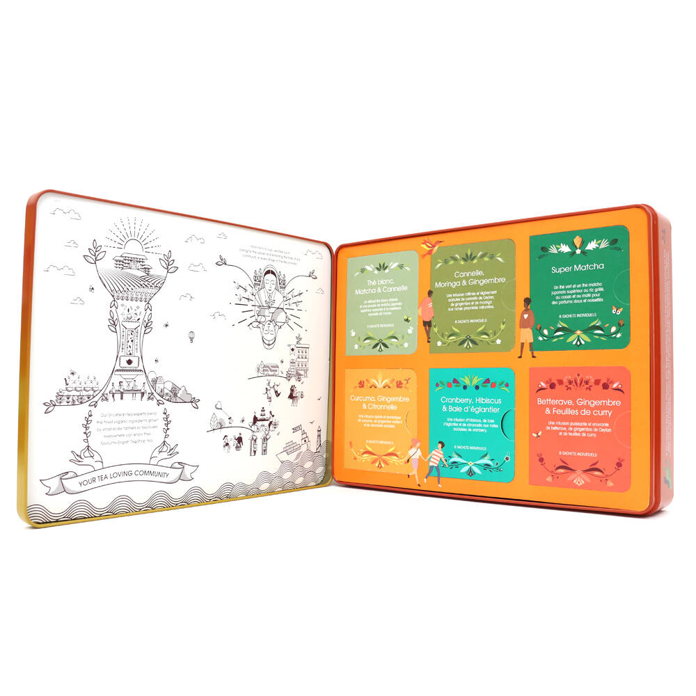 Cofanetto Benessere 36 tisane Arancione