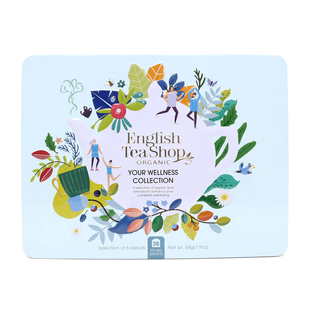 Cofanetto Benessere 36 tisane Azzurro